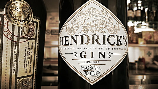 1836 Hendrick's Gin bottle thumbnail