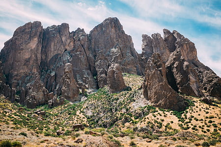 landscape photography of gray cliff thumbnail