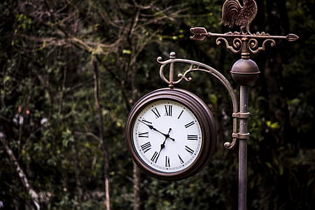 Photography of Clock Displaying time thumbnail