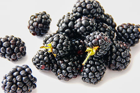 Blackberries On Table thumbnail