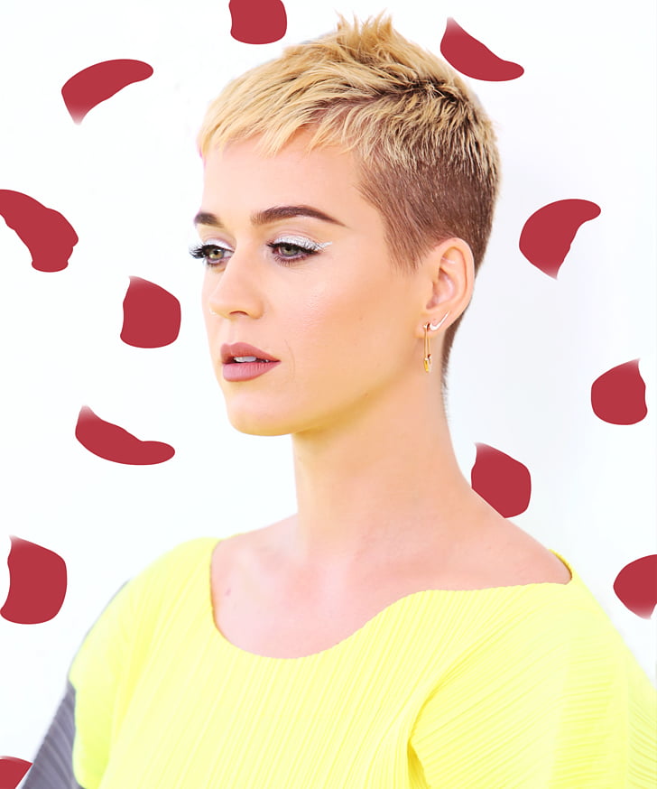 Katy Perry Hairstyle Pixie Cut Fashion Hairstyle Png Clipart