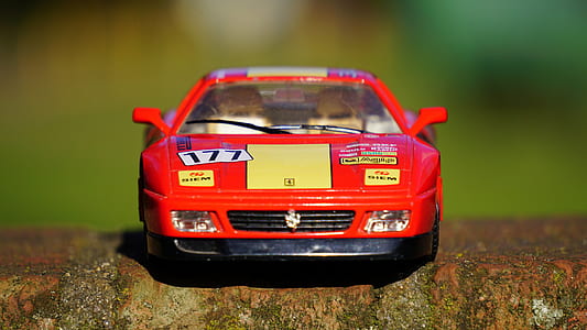 Toy Red Yellow Racecar thumbnail
