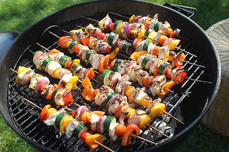 barbecue with vegetables thumbnail