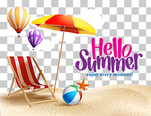 Summer Montgomery Academy Stock photography, Summer, Hello Summer illustration PNG clipart