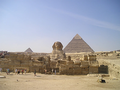 landscape photography of sphinx in Egypt thumbnail