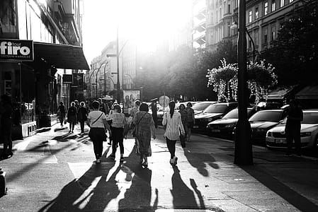 People Walking on Streets thumbnail
