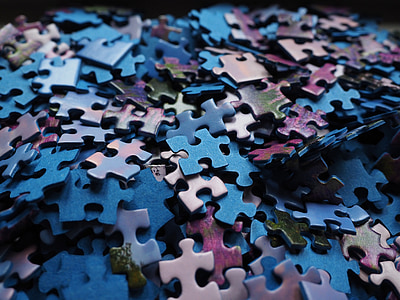 closeup photo of jigsaw puzzles thumbnail