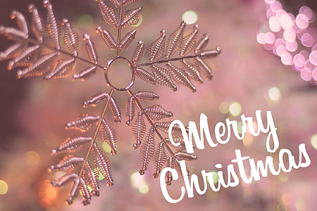 white Merry Christmas greeting text thumbnail