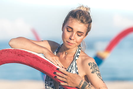 Photo of Woman Looking Down thumbnail