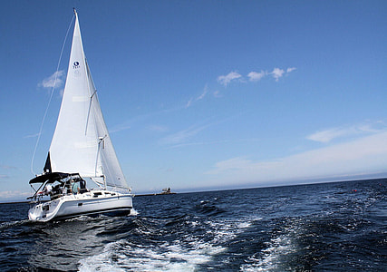 sail boat on the sea thumbnail