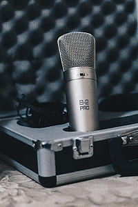 gray B-2 Pro microphone ongray case thumbnail