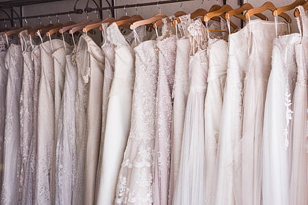 women's white dress lot thumbnail