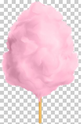 Marshmallow Candy Sugar Confectionery Snack, Cotton Candy , pink cotton candy PNG clipart