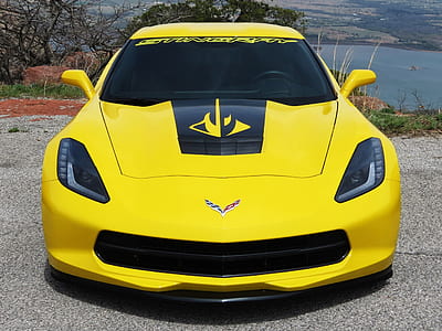 yellow Chevrolet Corvette thumbnail