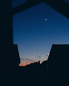 photo of buildings during night thumbnail