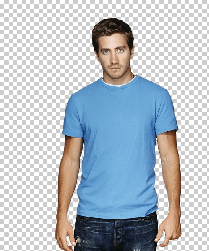 Jake Gyllenhaal Blue Tshirt Jake Gyllenhaal Png Clipart Free