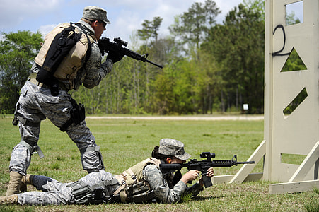 U.S. Airmen advanced arms training thumbnail