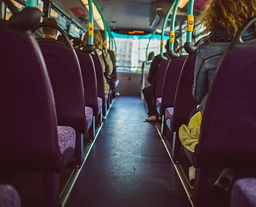 people inside bus during daytime thumbnail