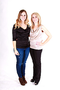 two woman taking photo thumbnail