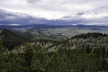 Hills and Mountainside Landscape from Mount Helena thumbnail