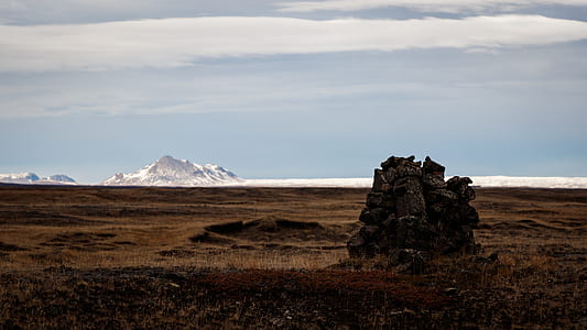 mountain covered by snow thumbnail