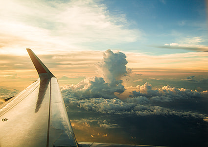 view from airplane window thumbnail
