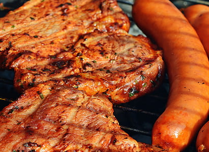 grilled meat and frankfurters thumbnail