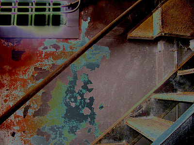 brown wooden stairs thumbnail