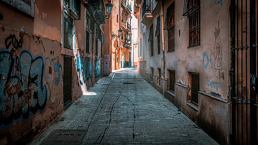 several brown buildings thumbnail
