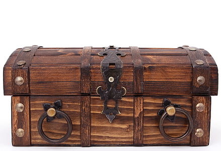 brown wooden treasure chest thumbnail