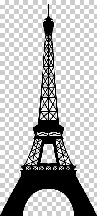 Eiffel Tower , Eiffel Tower Silhouette Transparent PNG clipart