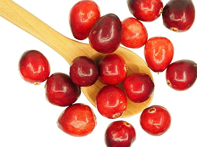 round red fruits in brown ladle thumbnail