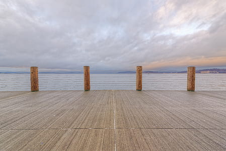 empty dock during daytime thumbnail