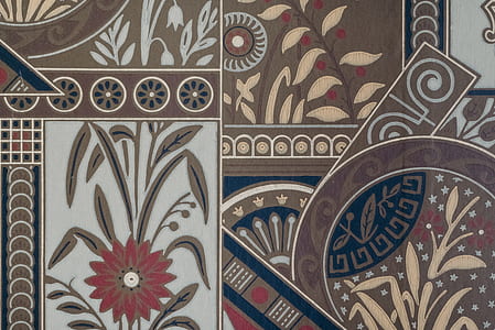pattern, floral, abstract, design thumbnail