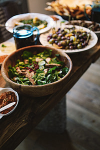 Table with Lebanese Food thumbnail