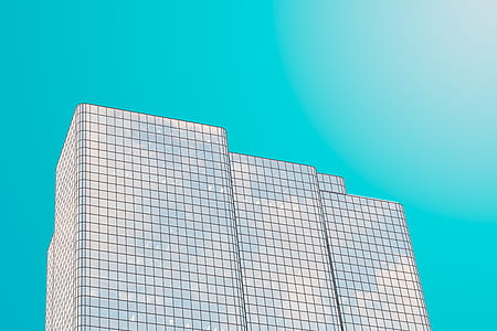 white high rise building illustrationm thumbnail
