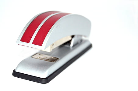 red and gray stapler thumbnail