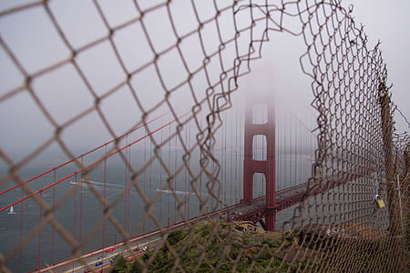 aerial photography of Golden Gate Bridge, San Francisco during foggy daytime thumbnail