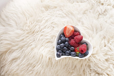white ceramic bowl with fruits thumbnail