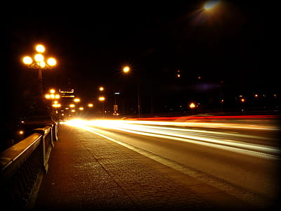 timelapse photo of vehicle lights thumbnail