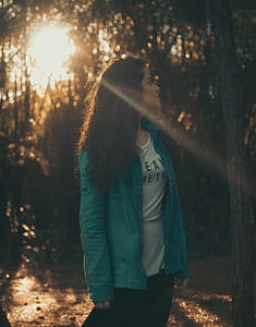 Woman Looking at the Trees thumbnail