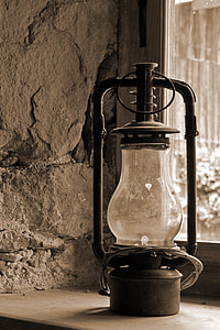 black lantern beside window thumbnail