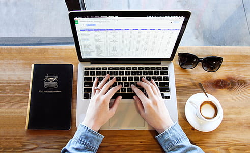 person using MacBook Pro thumbnail