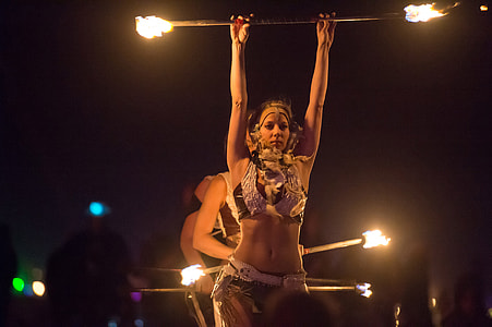 Women Fire Dancing thumbnail