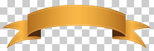 Banner , Orange Transparent Banner , brown ribbon PNG clipart