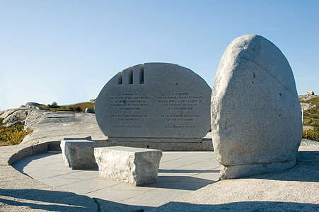 Swissair 111 Memorial near Peggys Cove in Halifax, Nova Scotia thumbnail
