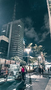 city, sky, people, lights thumbnail