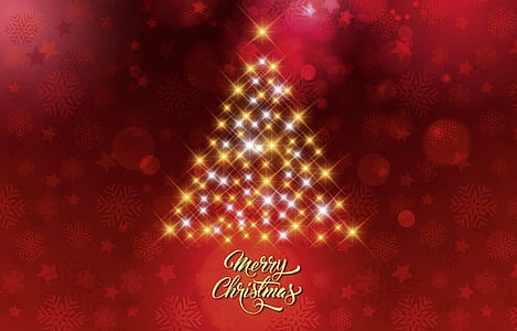 Merry Christmas digital wallpaper thumbnail