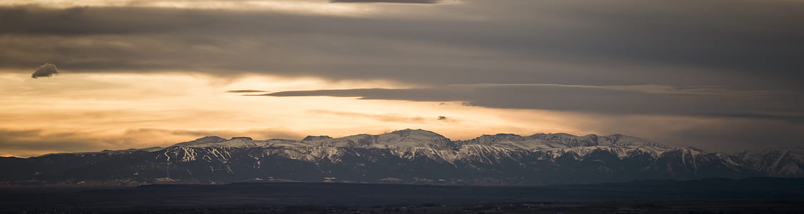 panoramic photograph of mountain thumbnail