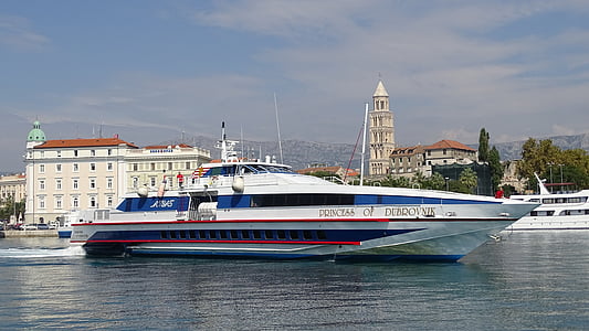 cruise ship on body of water thumbnail